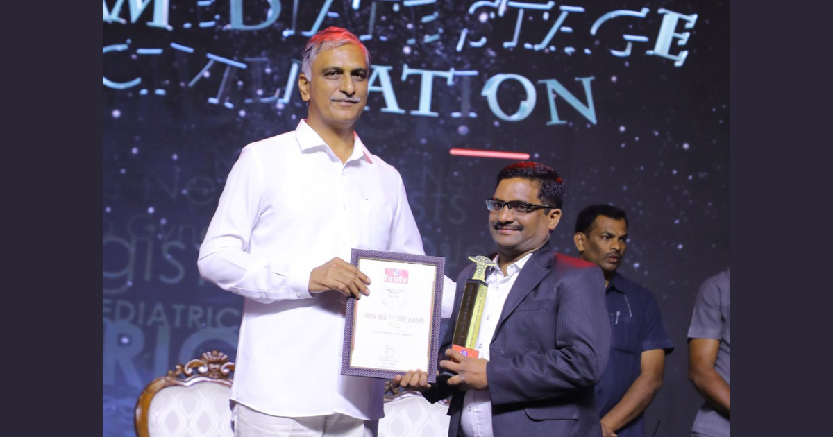 Cryovault bags Best Stem Cell Bank in india Award at Hyderabad
